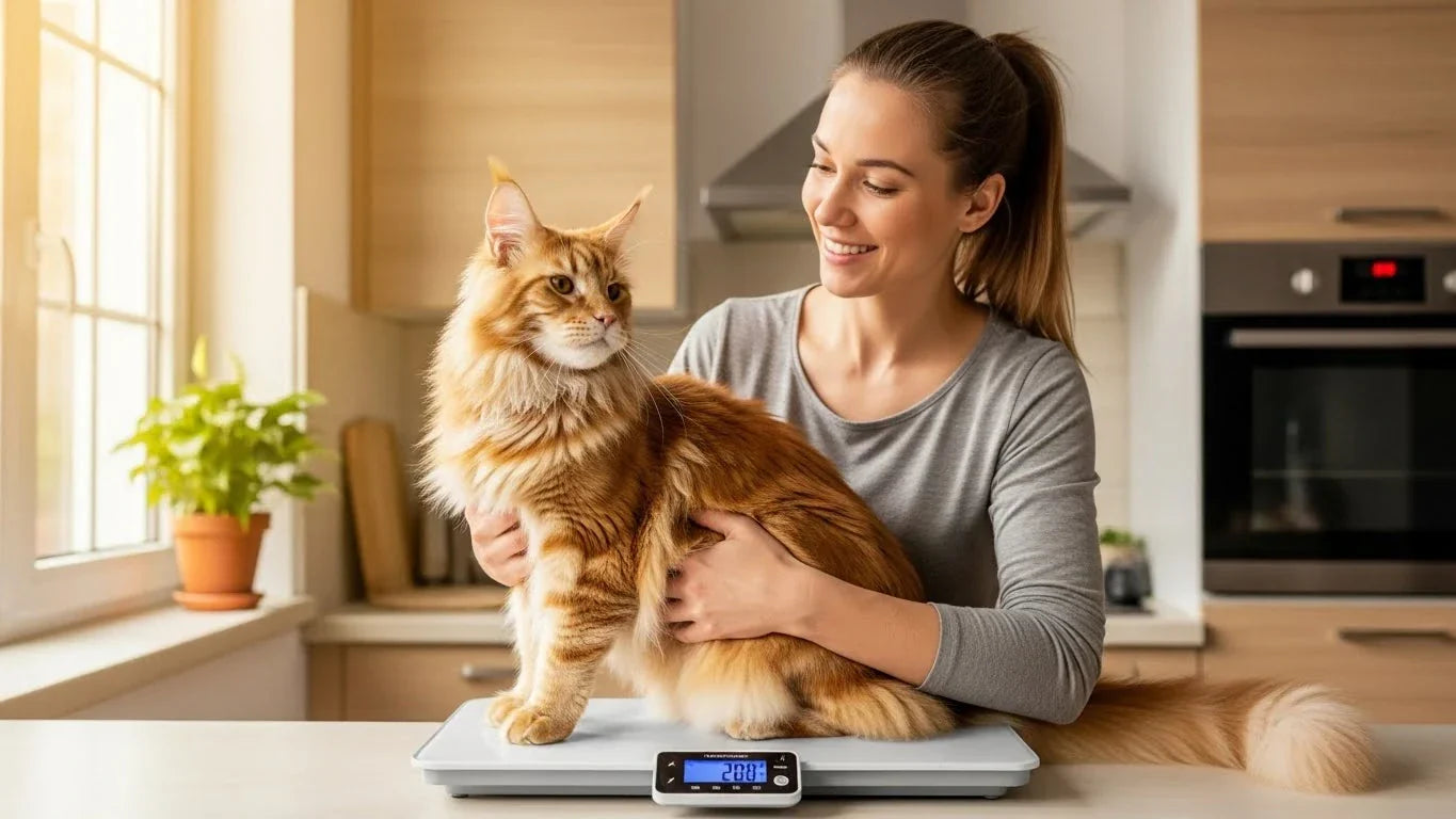 Maine Coon Weight Average Growth Chart and Healthy Weight Guide