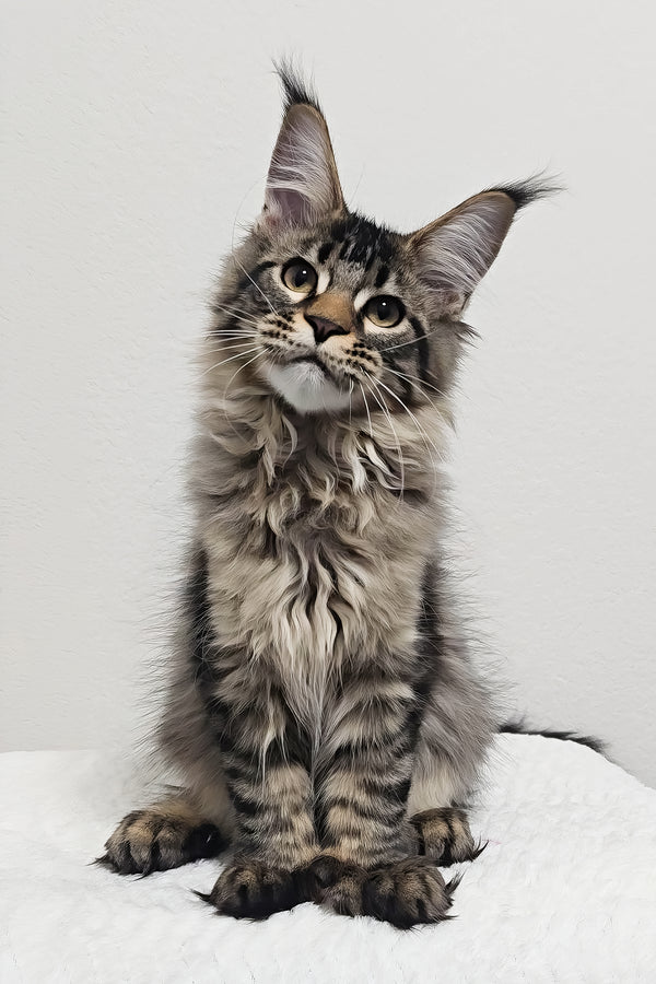 Barney | Polydactyl Maine Coon Kitten