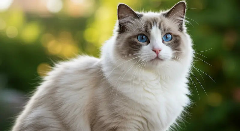 Bi-Color Ragdoll Cat