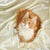 Fluffy orange and white Maine Coon kitten named Billy with bright eyes