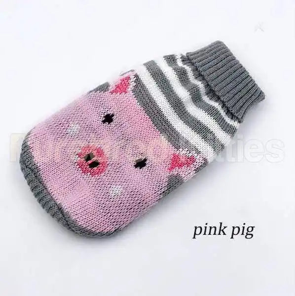 Cute Winter Sweater With A Print