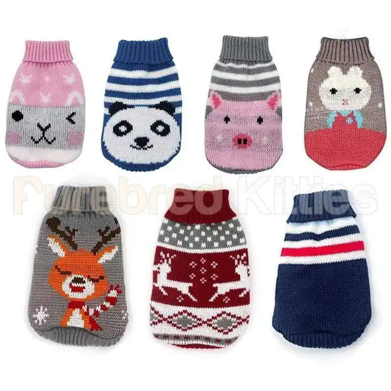 Cute Winter Sweater With A Print