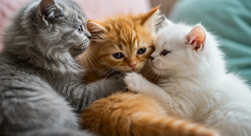 different types of persian kittens