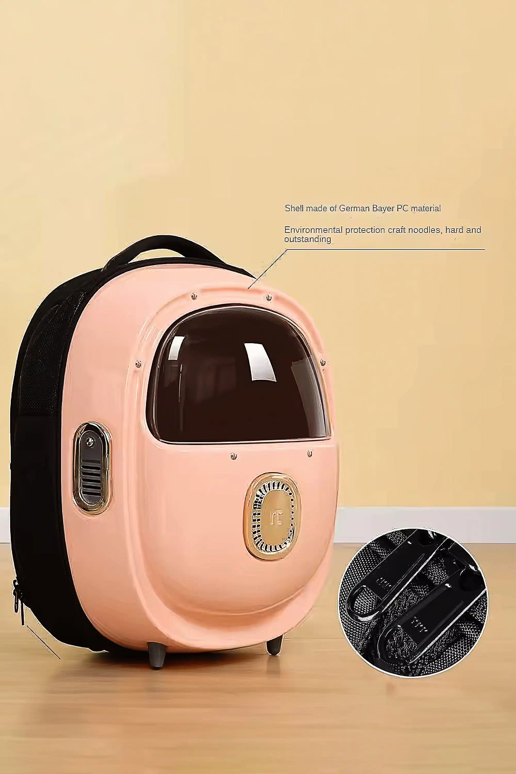 Purebred Kitties Shop LuxeTech Kitten Spaceship Backpack