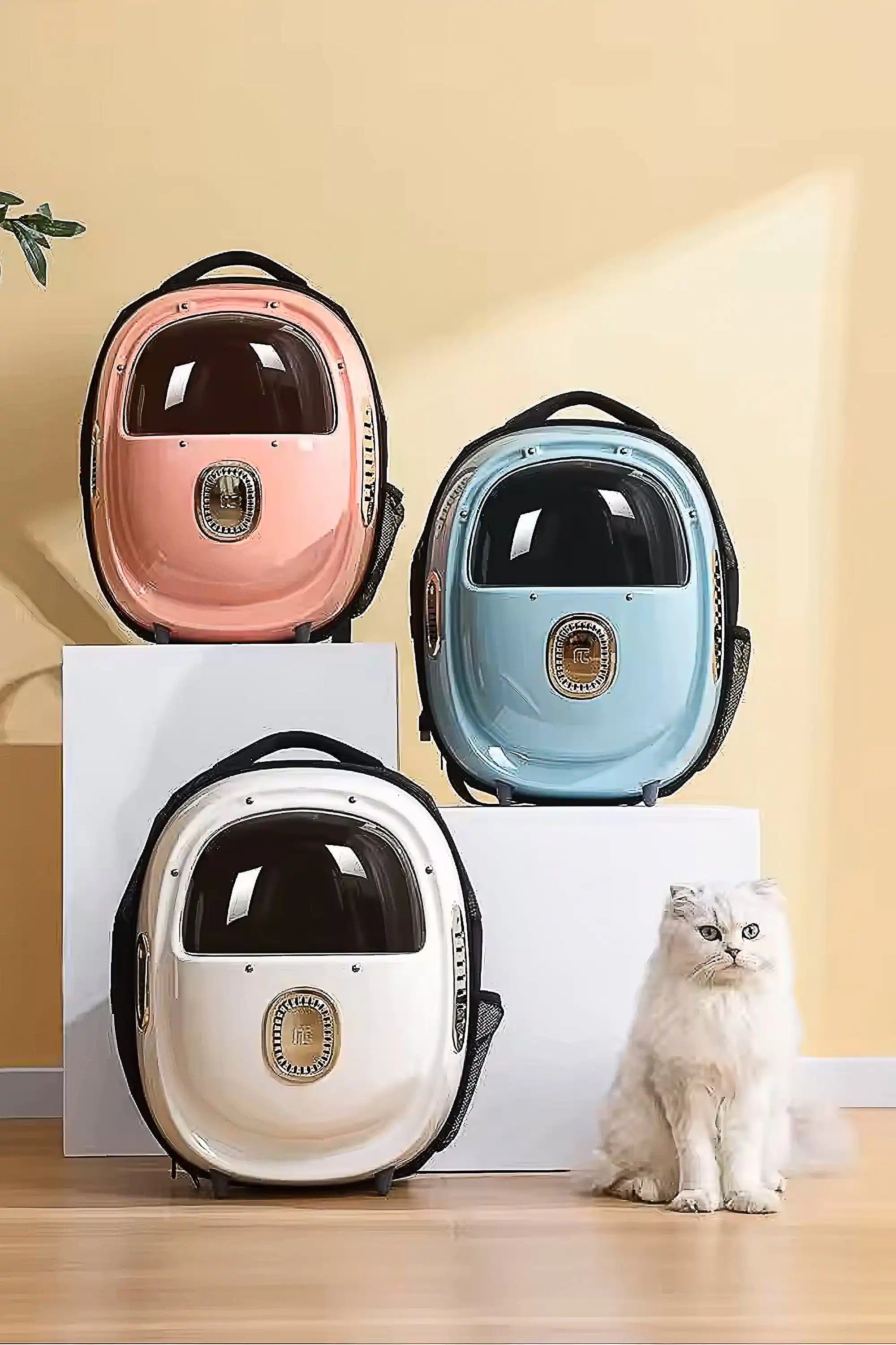 Purebred Kitties Shop LuxeTech Kitten Spaceship Backpack
