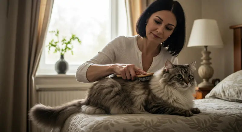 Managing Siberian cat shedding