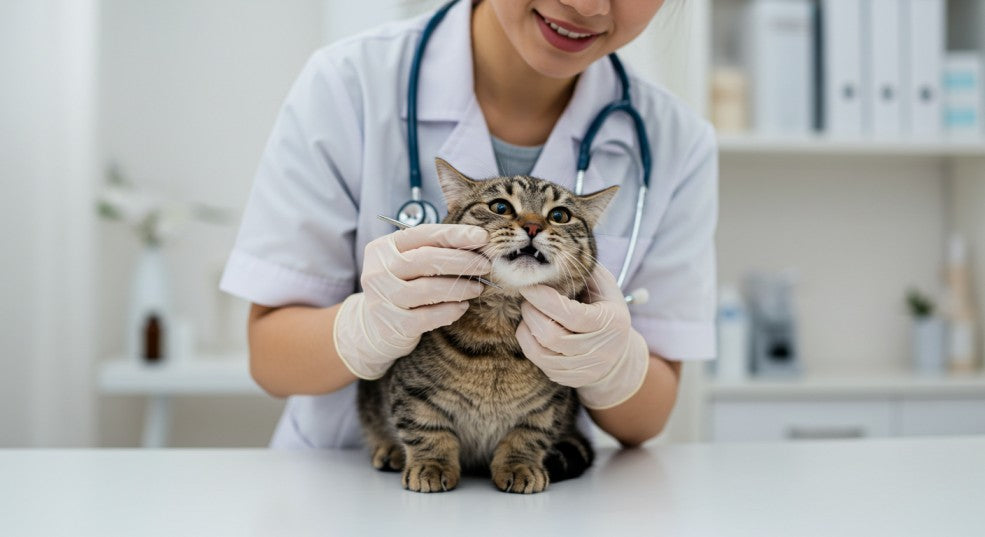 munchkin cat vet visit