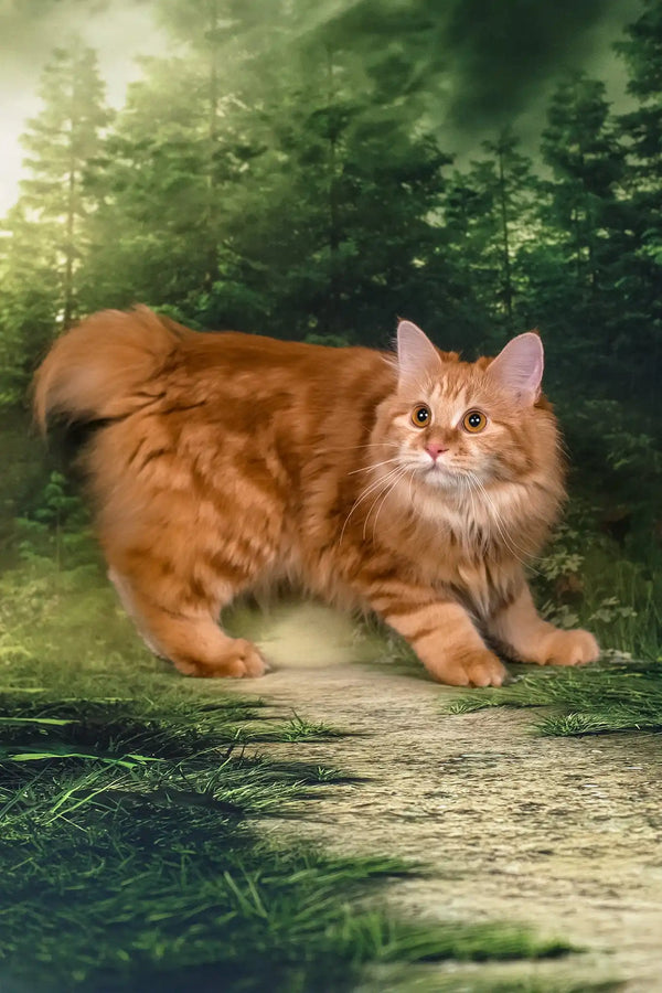 Pippilotta | kurilian bobtail longhair kitten