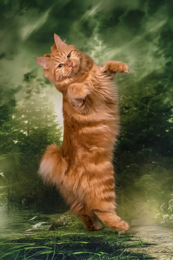 Pocahontas | kurilian bobtail longhair kitten