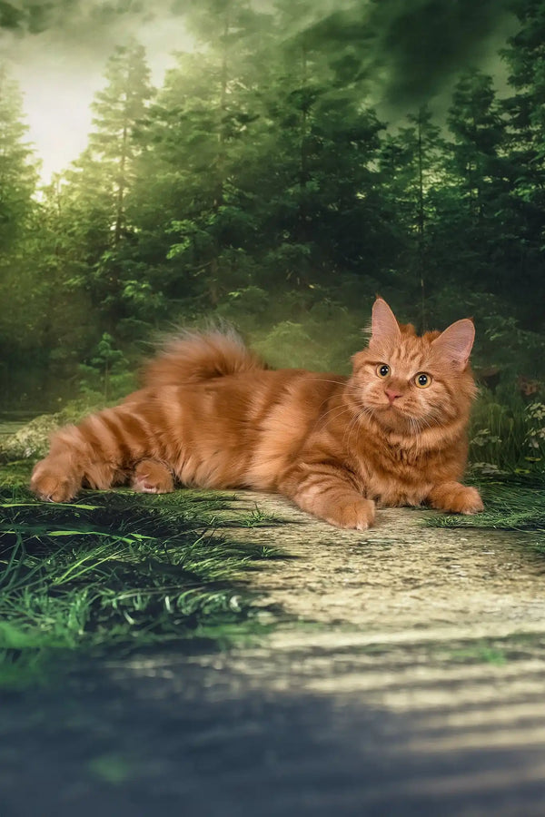 Pocahontas | kurilian bobtail longhair kitten