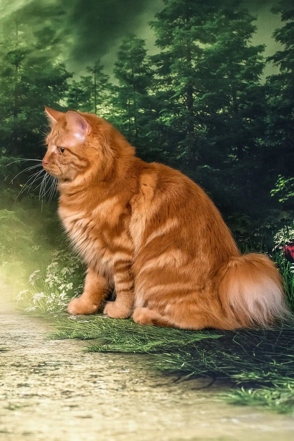Pocahontas | kurilian bobtail longhair kitten