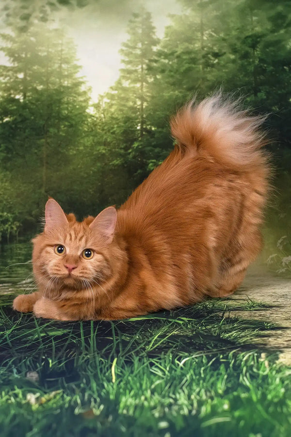 Pocahontas | kurilian bobtail longhair kitten