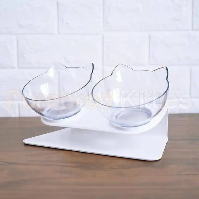 Purring Pet Food and Water Bowl