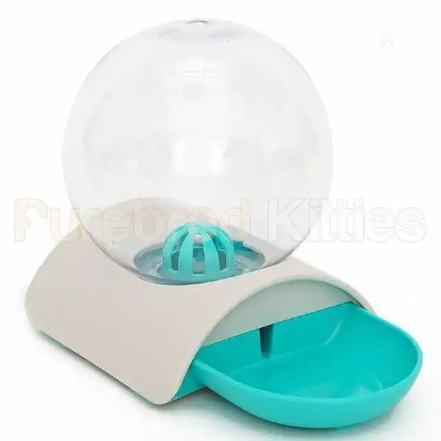 Purring Pet Water Fountain and Feeder