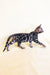 Marbled Bengal cat with spotted coat and yellow markings in Xavier | Bengal Kitten