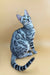 Silver Bengal cat with a stunning spotted coat featured in Zima Bengal Kitten product